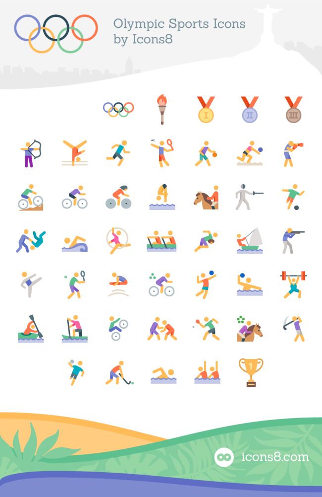 FREE OLYMPIC SPORTS ICONS
